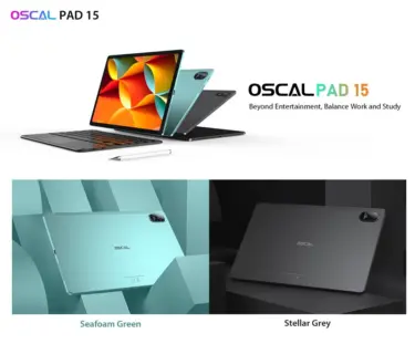 AnTuTu 27万点「Oscal Pad 15」タブレットがグローバル発売： 10.36インチ2Kディスプレイ/8,280mAhバッテリー/最大16GB RAM/PCモードと無料スタイラスペンでPC+ペンライクに使える : PR