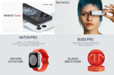 AnTuTu 100万点のほぼPOCO F5なRedmi Note 12 Turboが3万円台,Nothing Ear(Stick)やサブブランドのcmf Watch Proが50ドル程度など-AliExpressのW11セールとクーポンで大幅値引き中