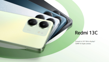 【独占クーポンで最安97ドル!】Xiaomi「Redmi 13C」-Redmi12Cの反省を活かしてUSB Type-C採用/デザイン改良/急速充電対応など12Cの不満解消機