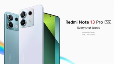Xiaomi「 Redmi Note 13 Pro 5G」- Snapdragon 7s Gen2搭載でほぼPOCO X6と同じ兄弟機だが、200MP=2億画素カメラ搭載で差別化