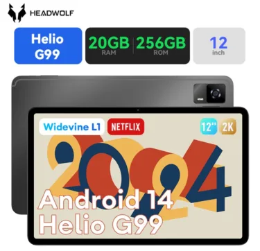 【期間限定8000円オフ】12インチHelio G99搭載タブレット「HEADWOLF HPad6」- 世界に先駆けて楽天市場で発売開始。Netflix&Widevine L1対応/3キャリアプラチナバンド対応Android14搭載のオールインワンタブレット