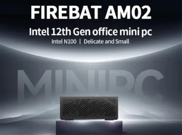 「FIREBAT AM02」ミニPCがお買い得過ぎる。Intel N100搭載+16GB+512GB SSD構成でたったの130ドルで約2万0000円と破格値