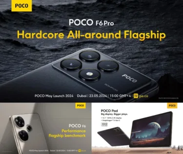 POCOから一気に3製品「POCO F6 Pro」「POCO F6」のハイエンドスマホ、POCO初タブレット「POCO Pad」が発売され同時にセール