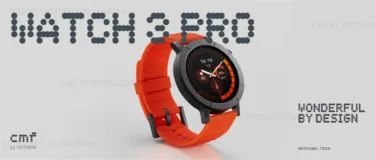 唯一無二のデザインが実用性もまとった「CMF Watch 3 Pro」-高精度GPSと13日間バッテリー搭載で1万円台前半のスマートウォッチ