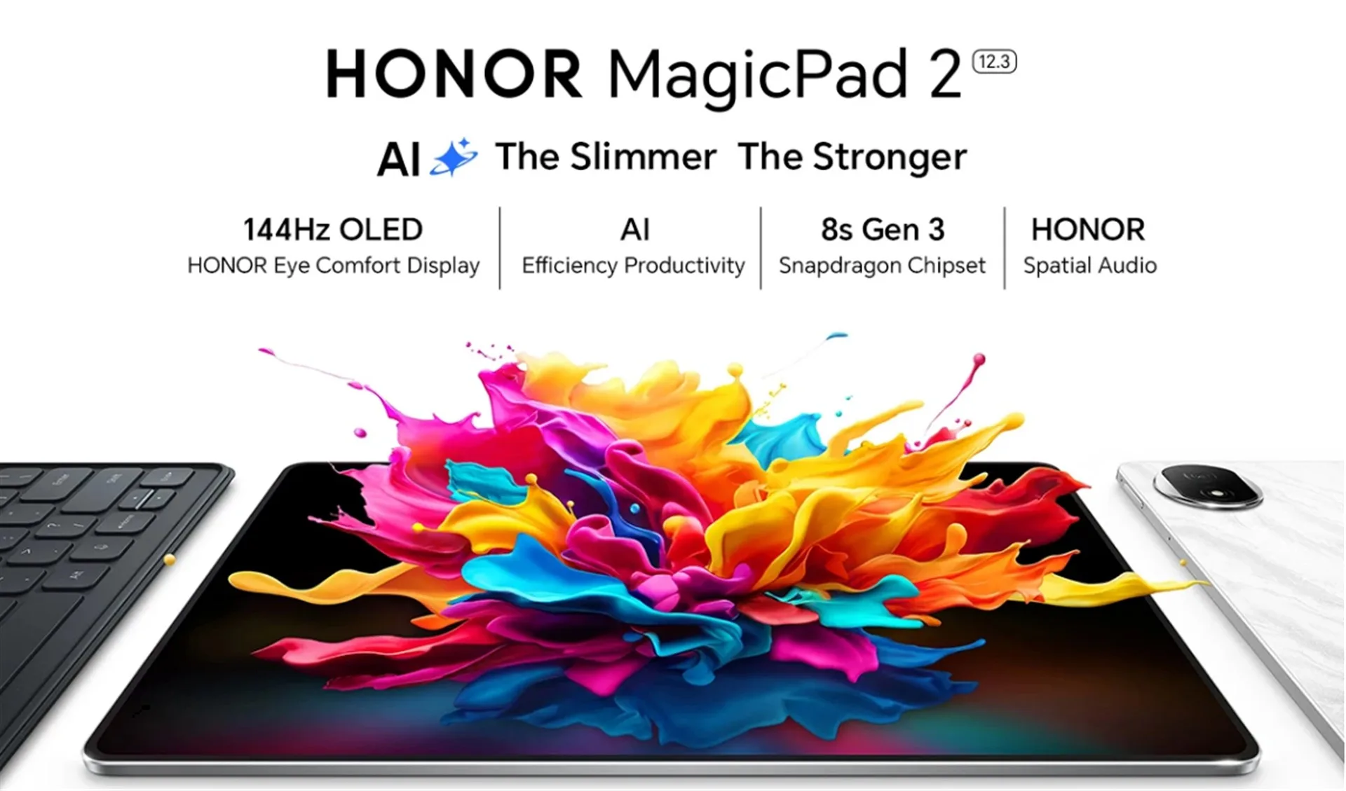 もう高いiPadはいらない？「Honor MagicPad 2」が12.3インチ