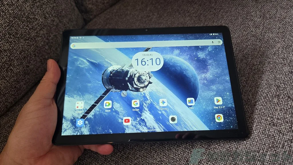 実売1.5万円の10.1インチタブレット FPD CP10-J1 レビュー : 動画試聴